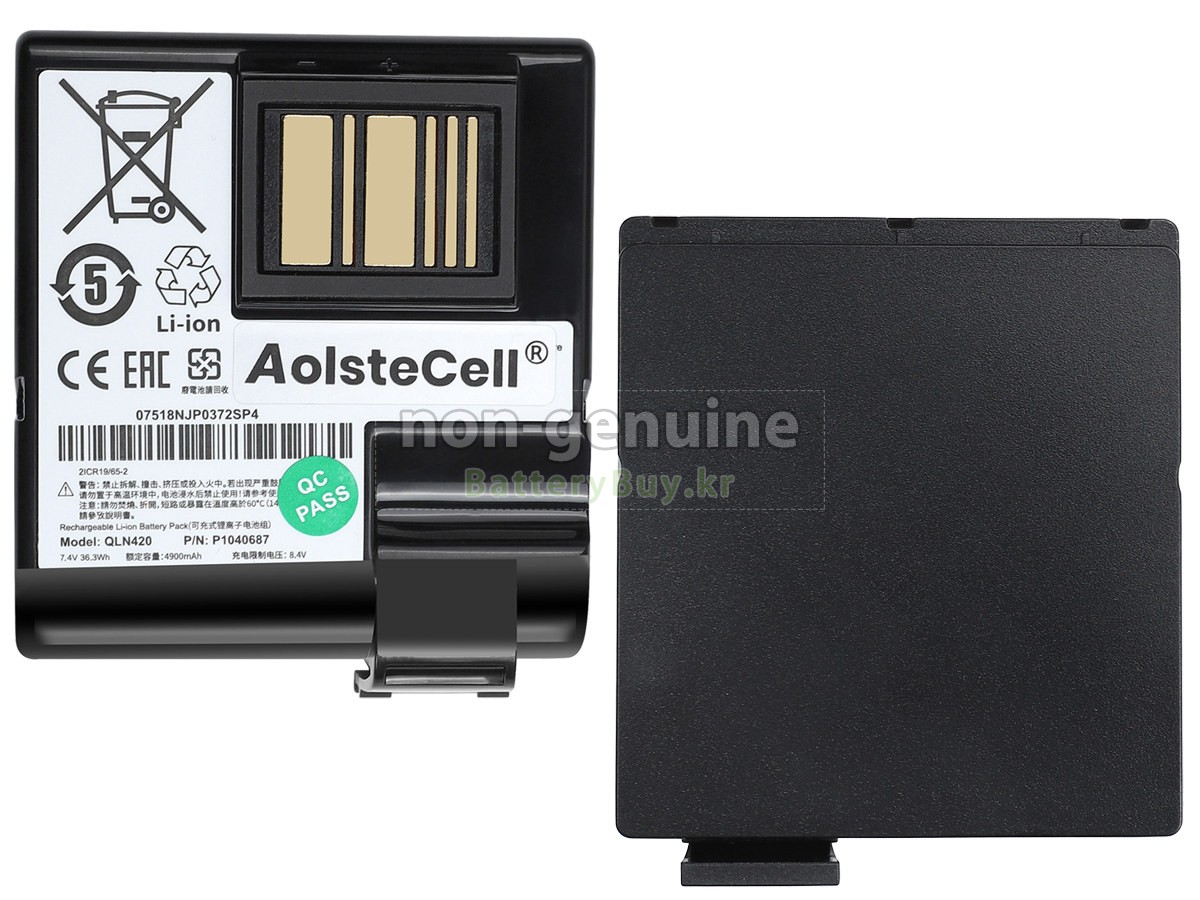 Zebra P1089760-002 대체 배터리